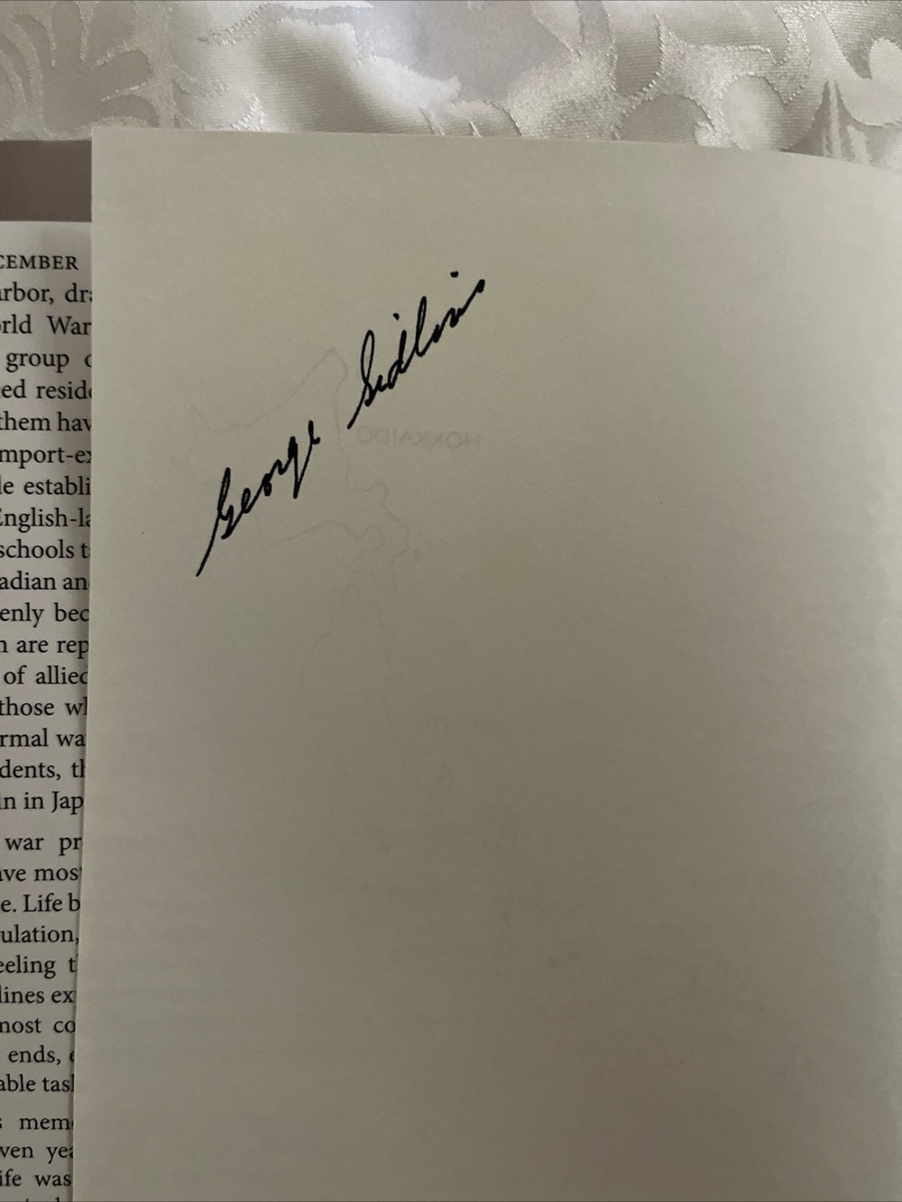 SIGNED 1st Ed "Somehow We'll Survive" George Sidline WW2 Japan Memoir WWII 2007
